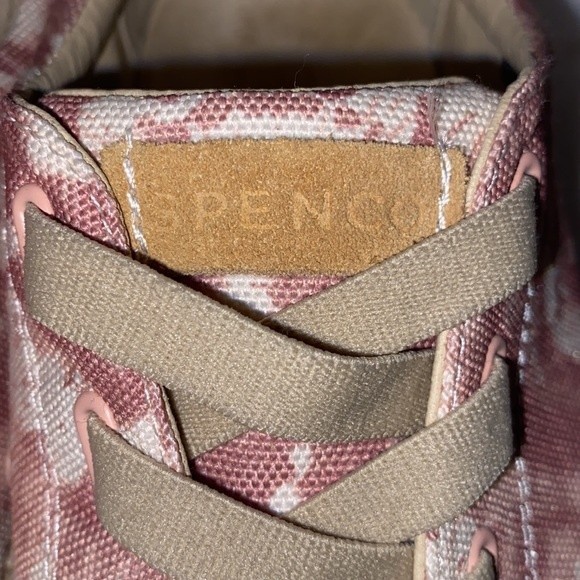 Spenco Malibu 21 Sneaker Canvas Orthotic shoe pink Tie-Dye Slip On size 8.5 - Picture 8 of 15